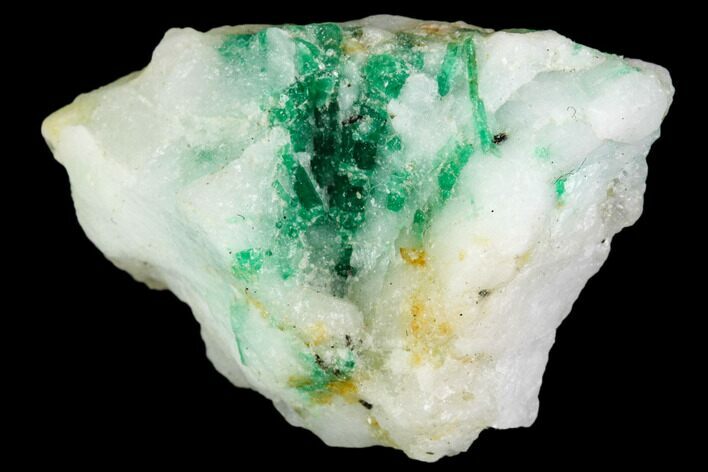 Emerald Crystals in Calcite - Pakistan #112080